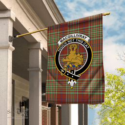Garden Flag MacGillivray Hunting Ancient Tartan Flag Clan Badge Tartan House Flag