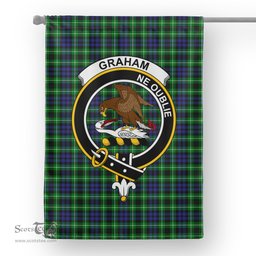 Garden Flag Graham Of Montrose Tartan Flag Clan Badge Tartan House Flag