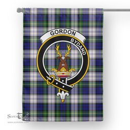 Garden Flag Gordon Dress Modern Tartan Flag Clan Badge Tartan House Flag