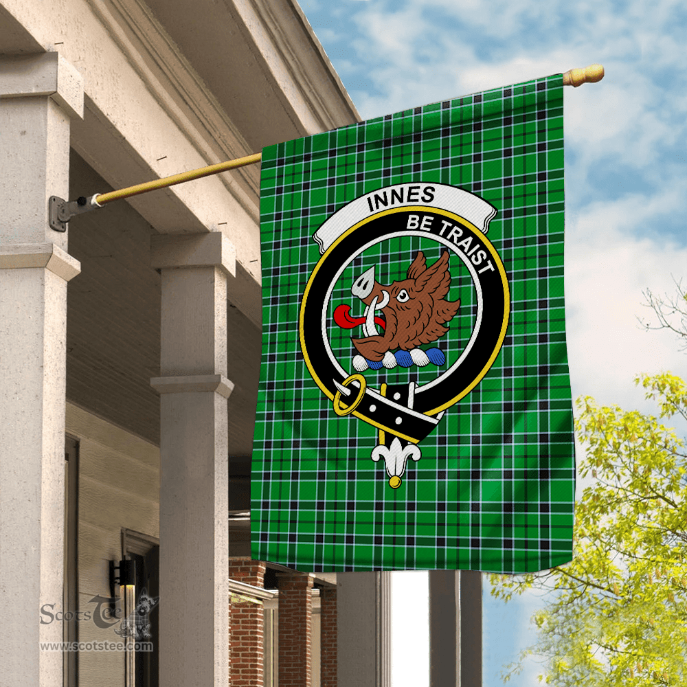 Garden Flag Innes Hunting Tartan Flag Clan Badge Tartan House Flag