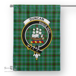Garden Flag Duncan Of Sketraw Tartan Flag Clan Badge Tartan House Flag