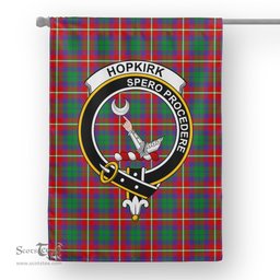 Garden Flag Hopkirk Tartan Flag Clan Badge Tartan House Flag