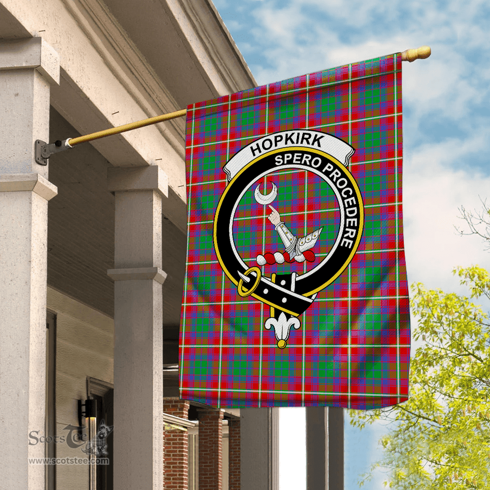 Garden Flag Hopkirk Tartan Flag Clan Badge Tartan House Flag