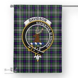 Garden Flag Davidson of Tulloch Dress Tartan Flag Clan Badge Tartan House Flag