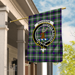 Garden Flag Davidson of Tulloch Dress Tartan Flag Clan Badge Tartan House Flag