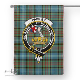 Garden Flag Paisley Tartan Flag Clan Badge Tartan House Flag