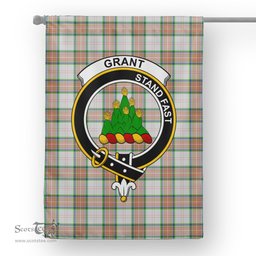 Garden Flag Grant Of Auchnarrow Tartan Flag Clan Badge Tartan House Flag