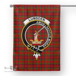 Garden Flag Lumsden Of Kintore Tartan Flag Clan Badge Tartan House Flag