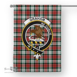 Graham Tartan Garden Flag Graham Tartan Flag Clan Badge Tartan House Flag