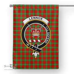 Garden Flag Lennox Kincaid Tartan Flag Clan Badge Tartan House Flag
