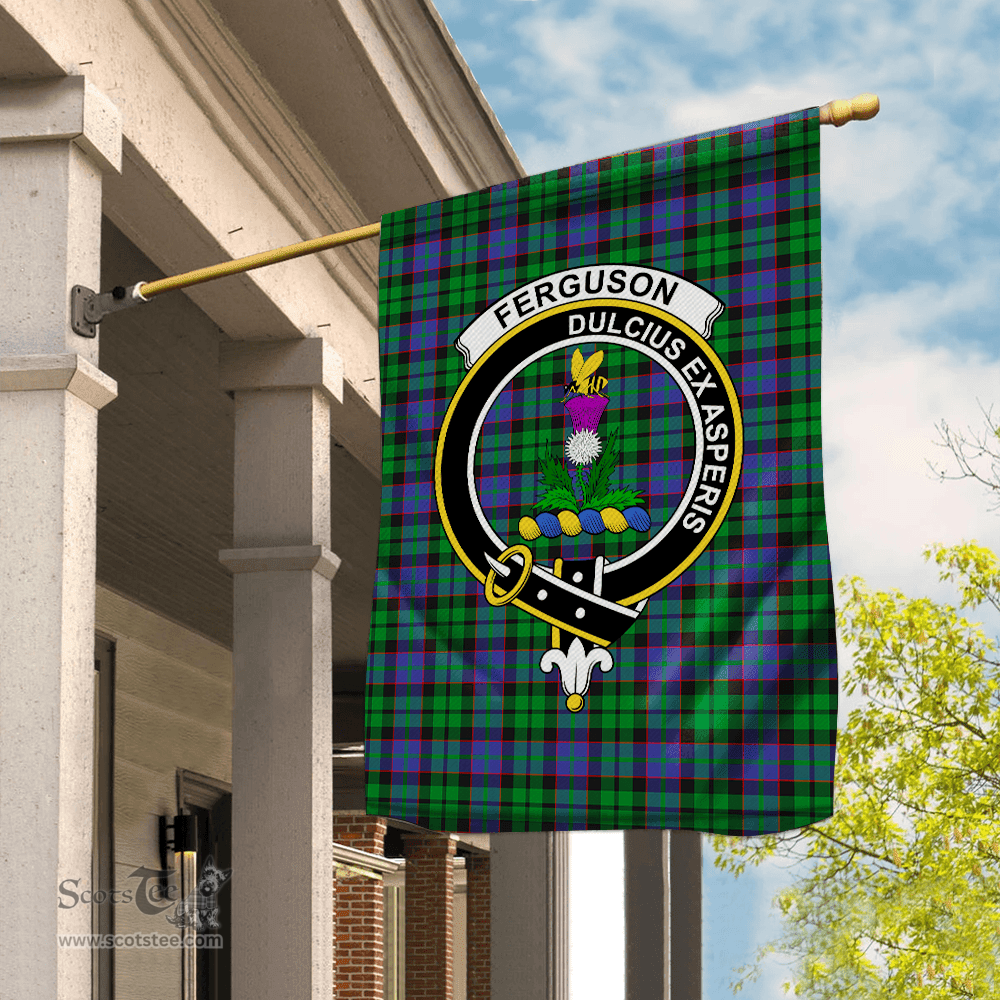 Garden Flag Ferguson Of Balquhidder Tartan Flag Clan Badge Tartan House Flag