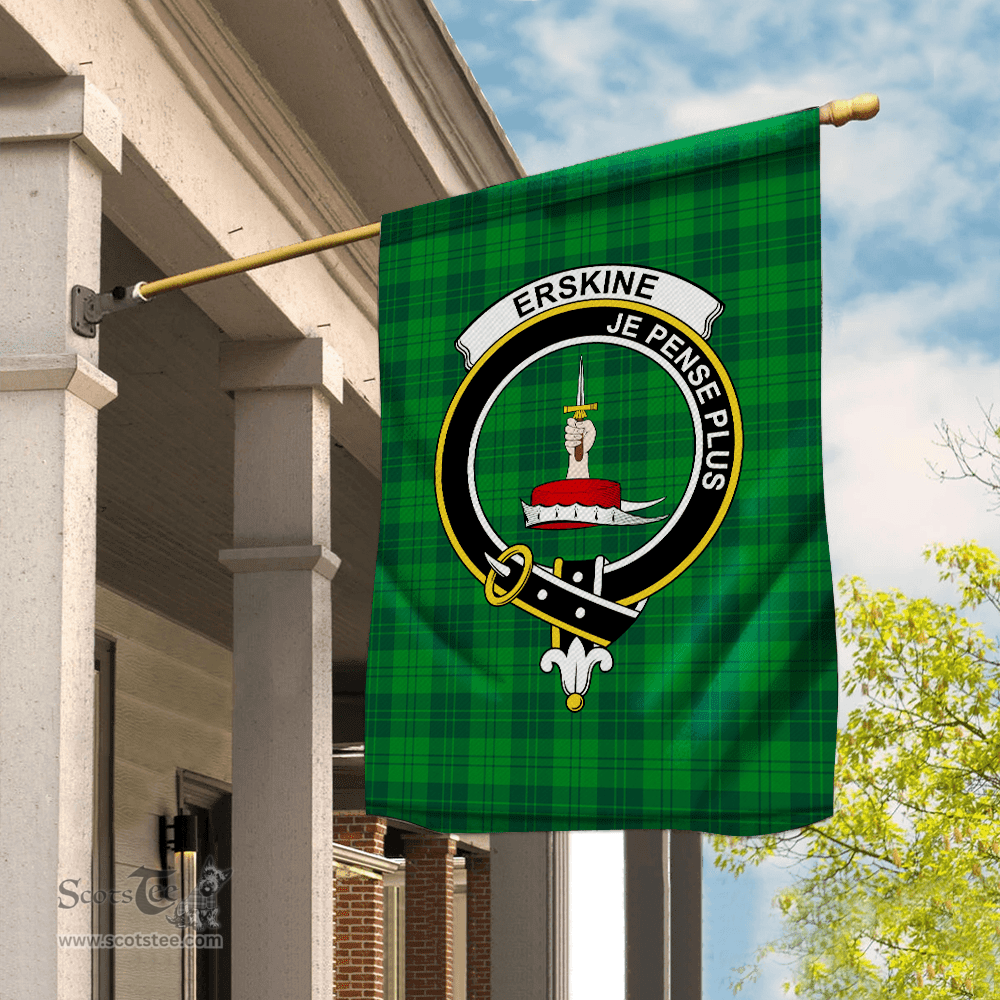 Garden Flag Erskine Hunting Tartan Flag Clan Badge Tartan House Flag