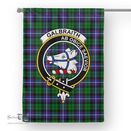 Garden Flag Galbraith Tartan Flag Clan Badge Tartan House Flag