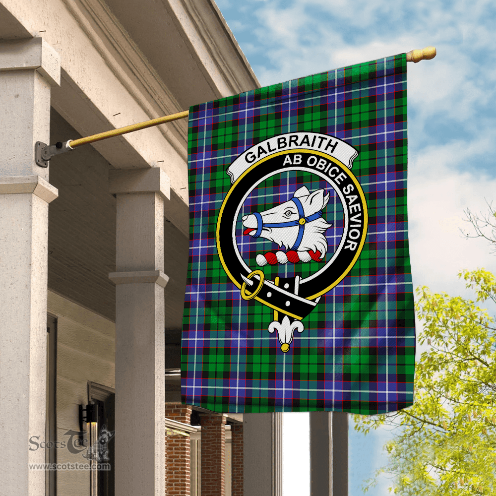 Garden Flag Galbraith Tartan Flag Clan Badge Tartan House Flag