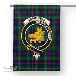 Garden Flag Campbell Of Cawdor Modern Tartan Flag Clan Badge Tartan House Flag
