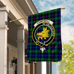 Garden Flag Campbell Of Cawdor Modern Tartan Flag Clan Badge Tartan House Flag