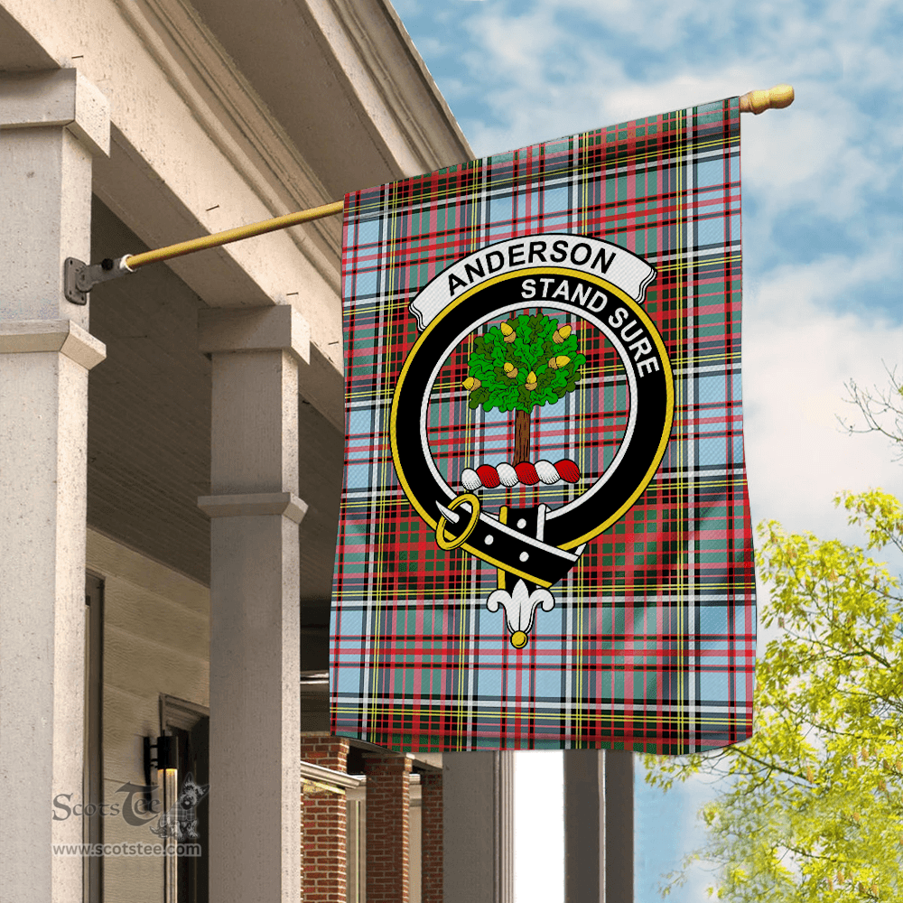 Anderson Tartan Garden Flag Anderson Ancient Tartan Flag Clan Badge Tartan House Flag