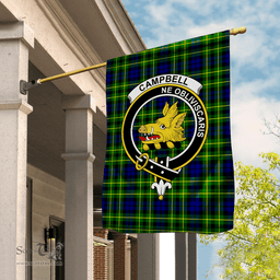Garden Flag Campbell Of Breadalbane Modern Tartan Flag Clan Badge Tartan House Flag