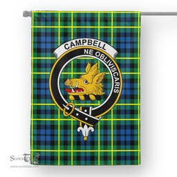 Garden Flag Campbell Of Breadalbane Ancient Tartan Flag Clan Badge Tartan House Flag