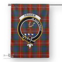 Garden Flag Fraser Of Lovat Ancient Tartan Flag Clan Badge Tartan House Flag