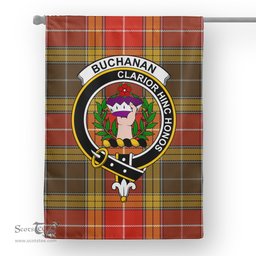 Tartan Personalized Flag Buchanan Tartan Garden Flag Buchanan Old Set Weathered Tartan Flag Clan Badge Tartan House Flag