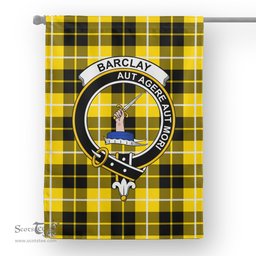 Garden Flag Barclay Dress Modern Tartan Flag Clan Badge Tartan House Flag