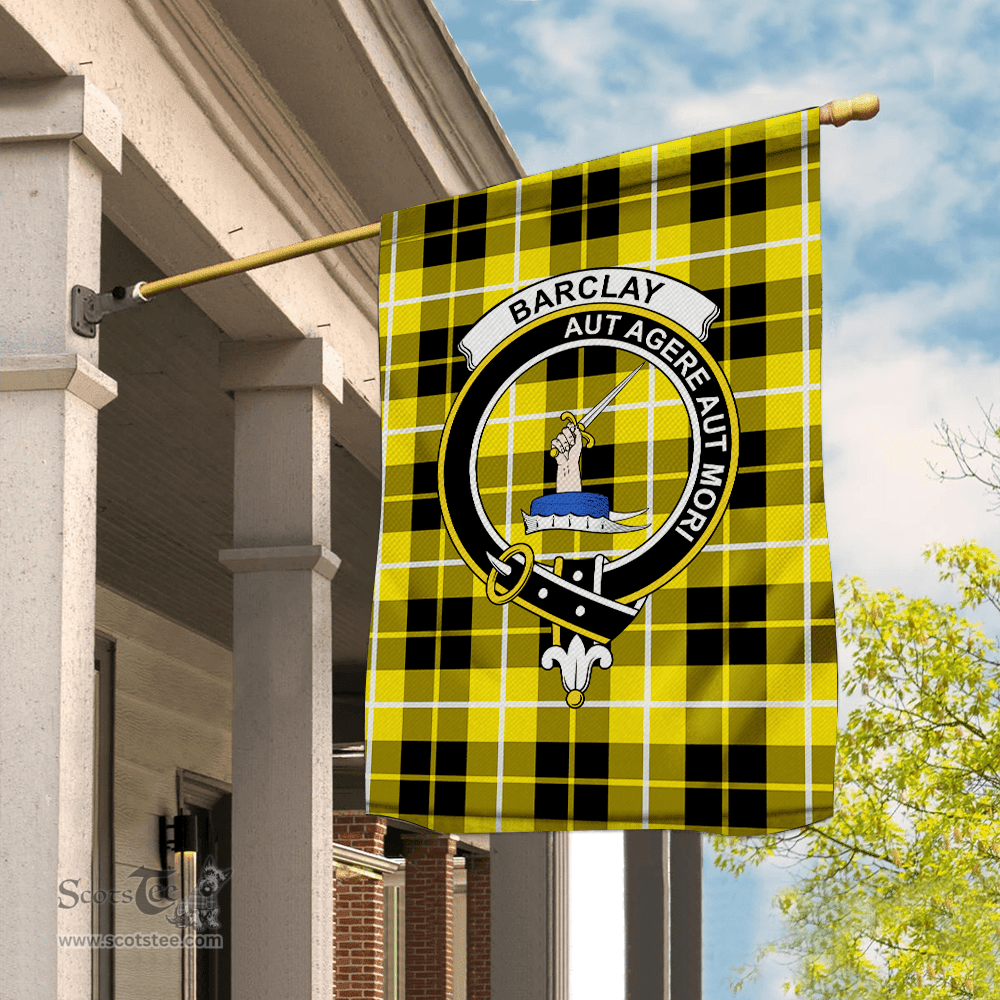 Garden Flag Barclay Dress Modern Tartan Flag Clan Badge Tartan House Flag