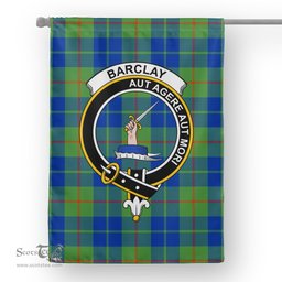 Garden Flag Barclay Hunting Ancient Tartan Flag Clan Badge Tartan House Flag