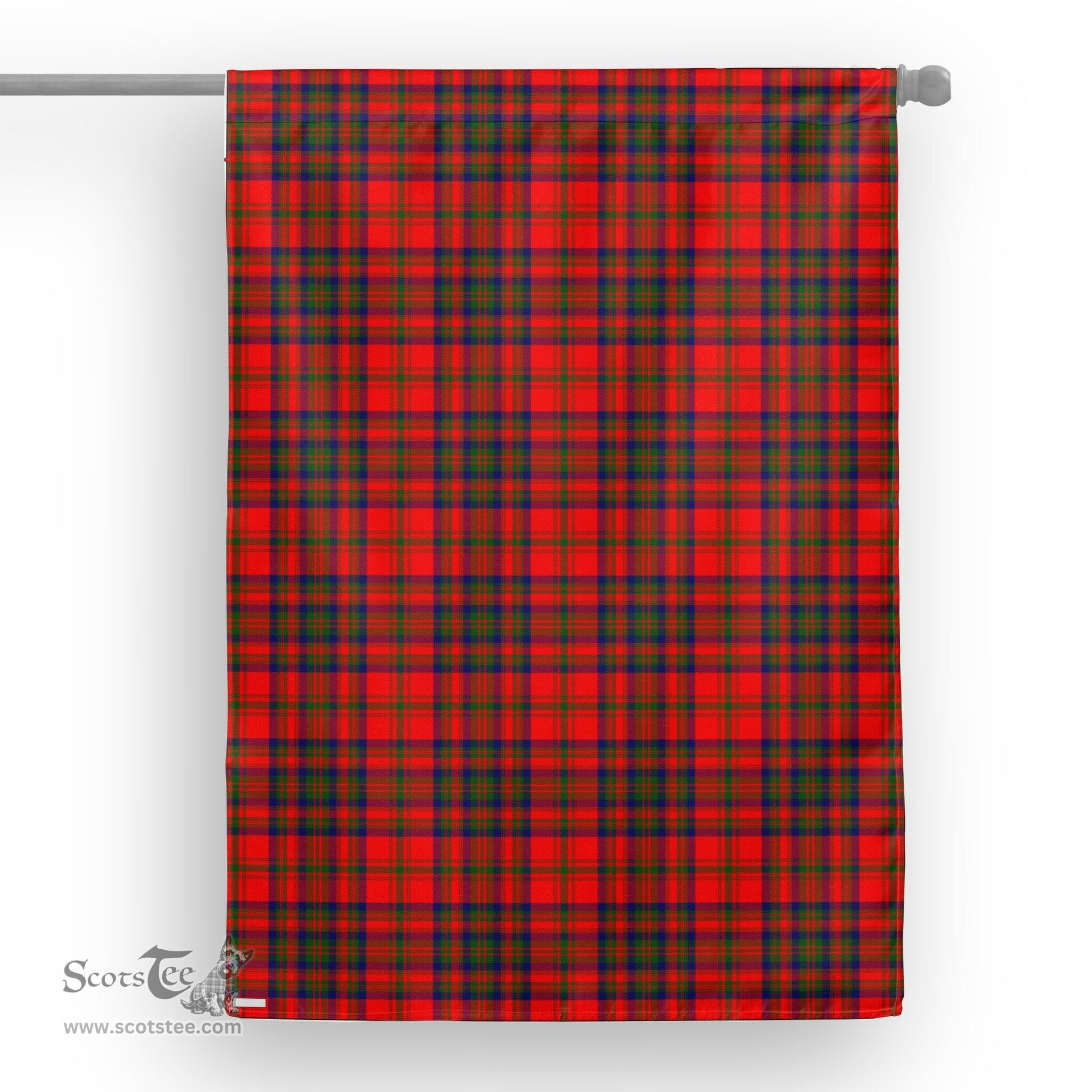 Matheson Red Tartan Garden Flag Clan Badge Tartan Flag Scottish Tartan House Flag