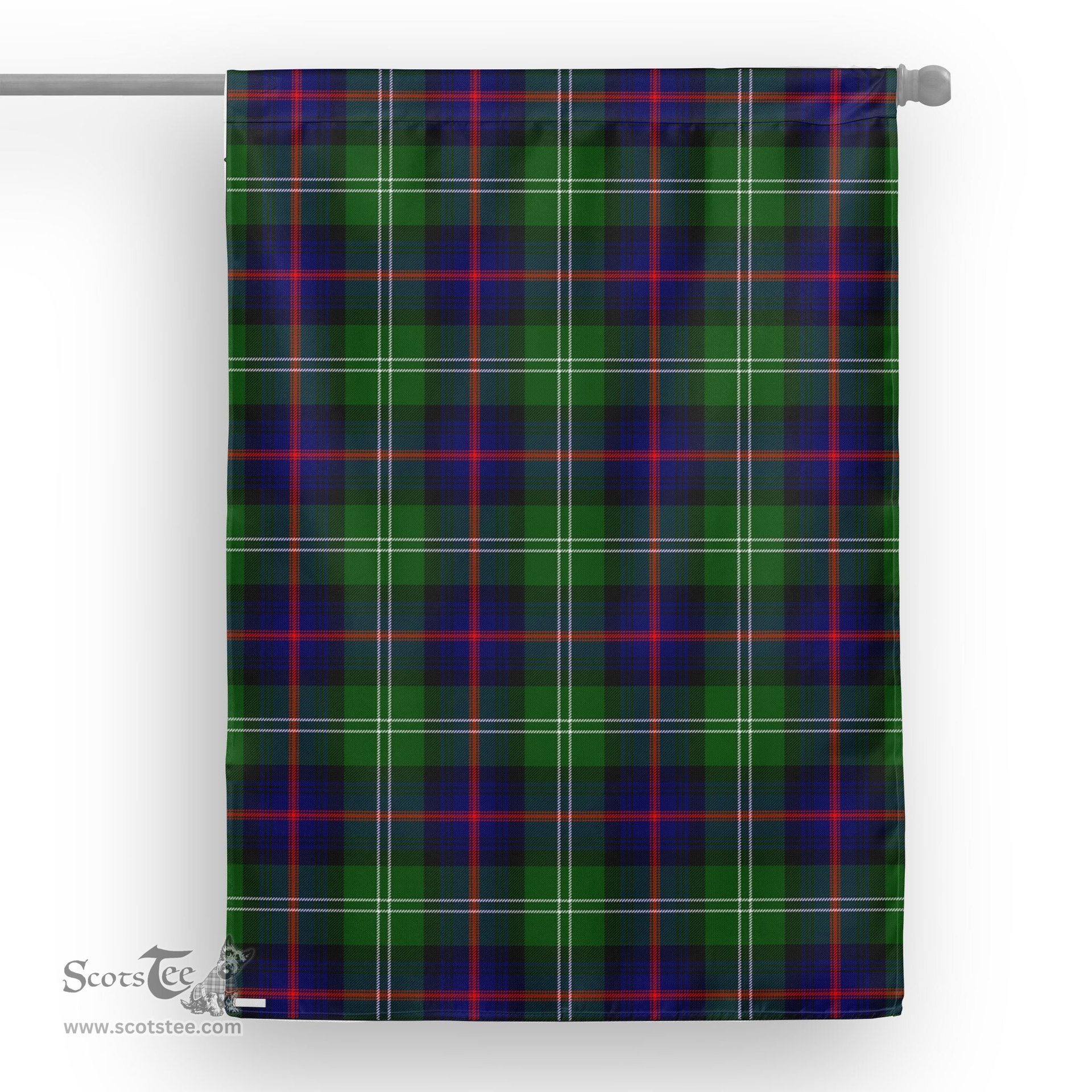 Sutherland Modern Tartan Garden Flag Clan Badge Tartan Flag Scottish Tartan House Flag
