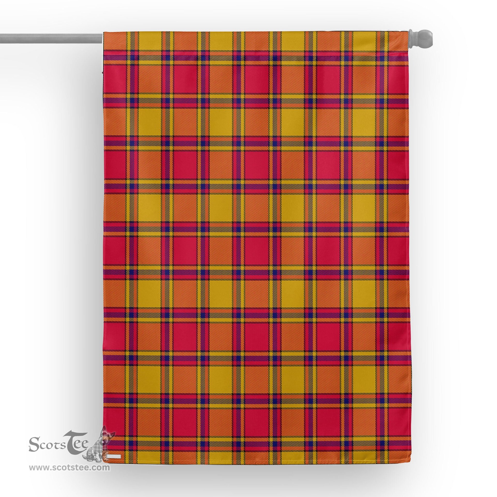 Scrymgeour Tartan Garden Flag Clan Badge Tartan Flag Scottish Tartan House Flag