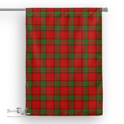 Maxwell Red Tartan Garden Flag Clan Badge Tartan Flag Scottish Tartan House Flag