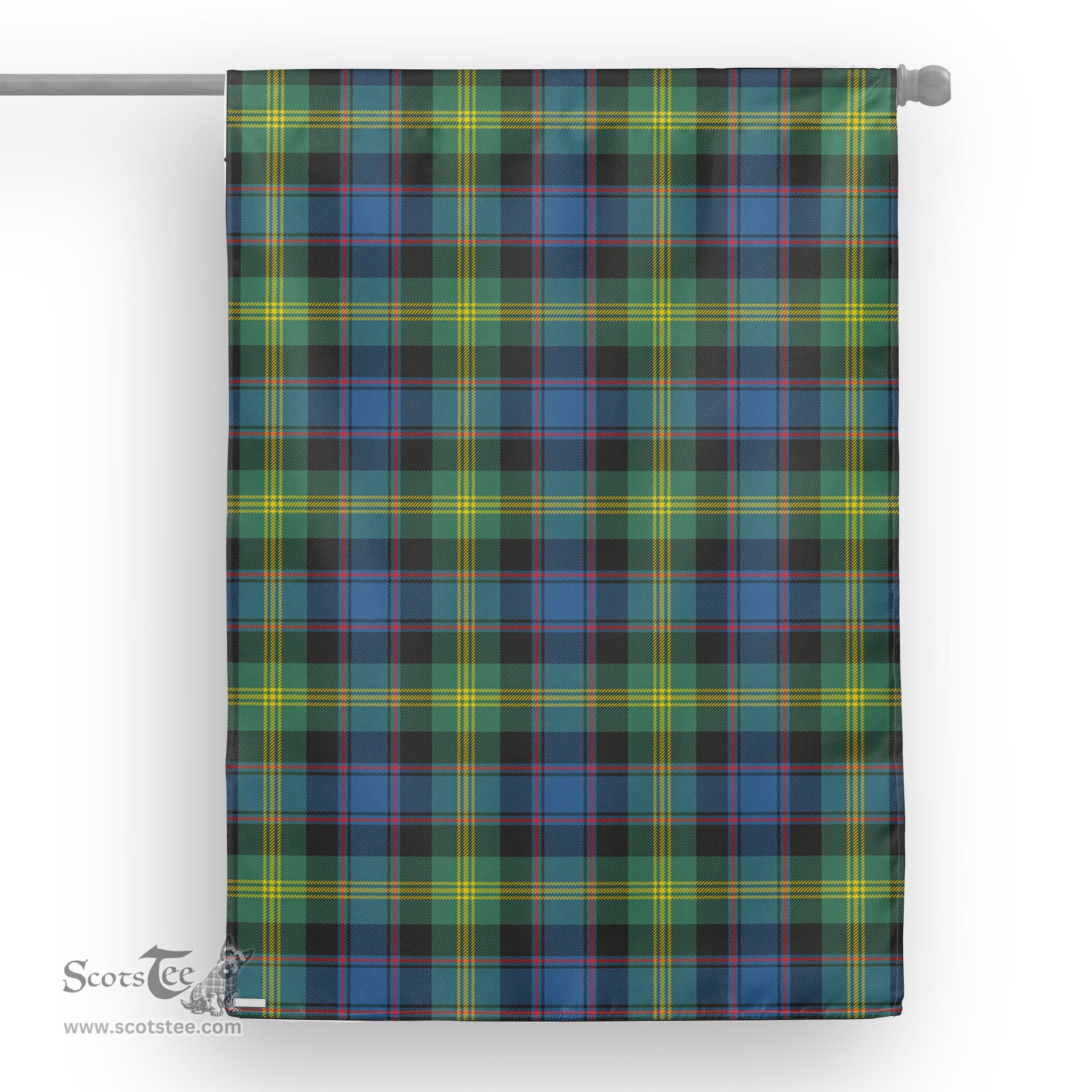 Watson Ancient Tartan Garden Flag Clan Badge Tartan Flag Scottish Tartan House Flag