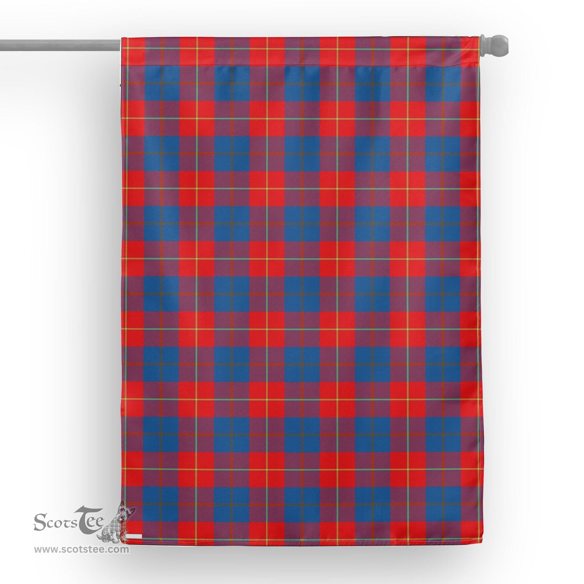 McKerrell Red Tartan Garden Flag - Tartan Flag Clan Badge Scottish Tartan House Flag, Tartan Garden Flag, Tartan Flag, Crest Garden Flag, Garden Flag, Ireland Garden Flag, Family Crest, Custom Flag, Custom Garden Flag, Ireland Custom Flag, Clan Tartan Flags