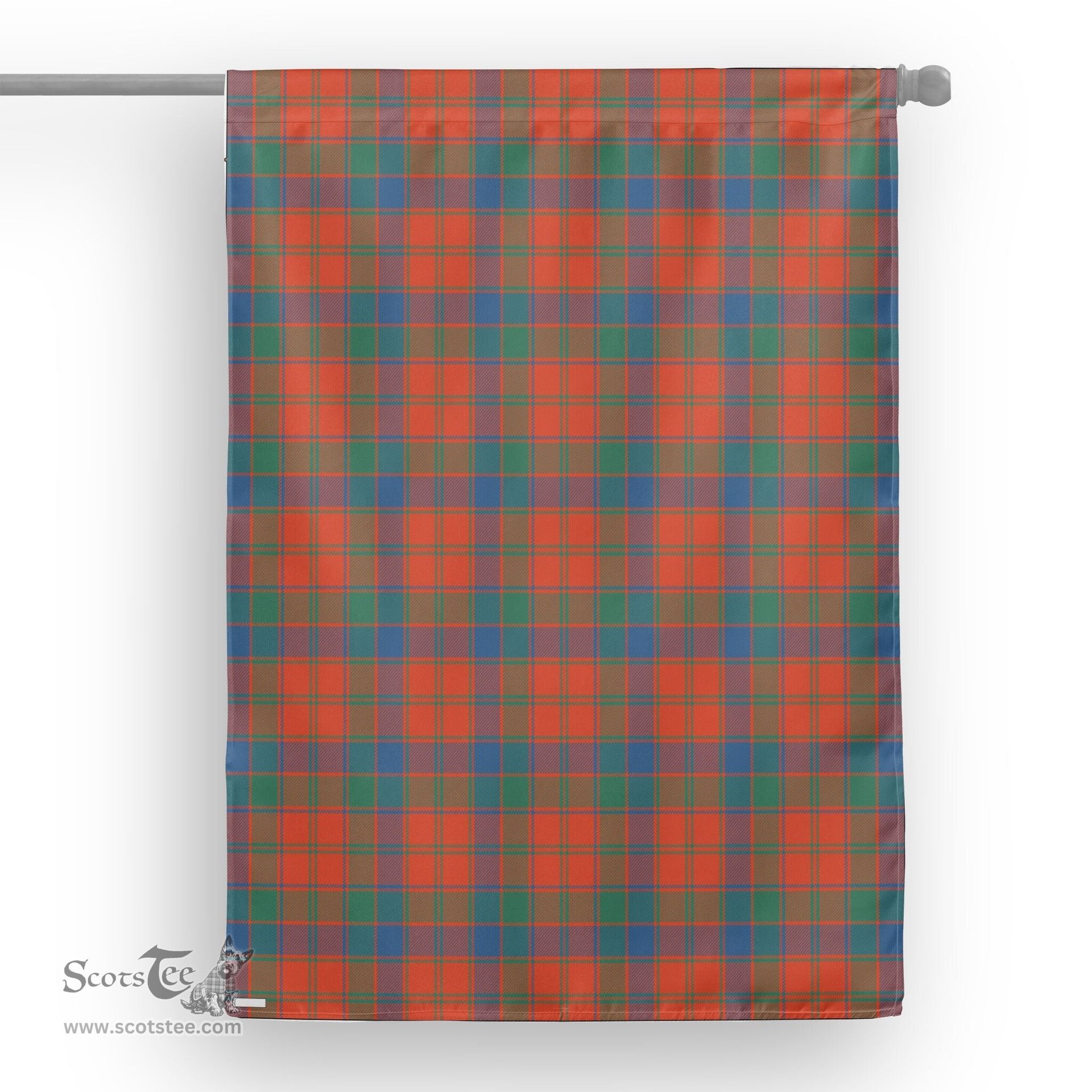 Robertson Ancient Tartan Garden Flag - Tartan Flag Clan Badge Scottish Tartan House Flag, Tartan Garden Flag, Tartan Flag, Crest Garden Flag, Garden Flag, Ireland Garden Flag, Family Crest, Custom Flag, Custom Garden Flag, Ireland Custom Flag, Clan Tartan Flags