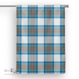 Stewart Tewart (High Stewards) Muted Blue Tartan Garden Flag Clan Badge Tartan Flag Scottish Tartan House Flag