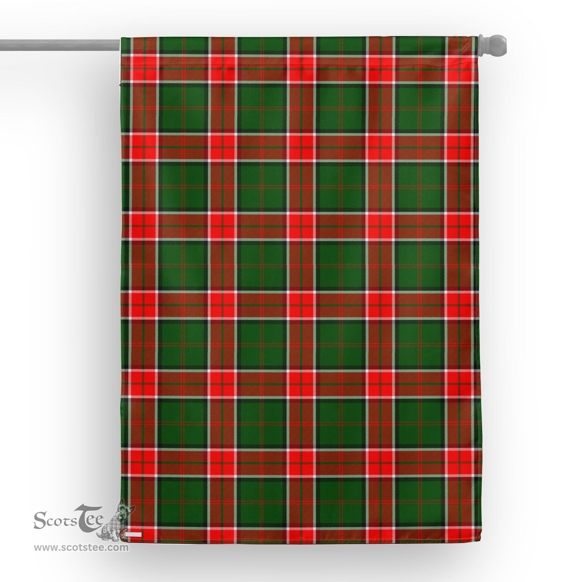 Pollock Tartan Garden Flag Clan Badge Tartan Flag Scottish Tartan House Flag