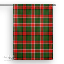 Pollock Tartan Garden Flag Clan Badge Tartan Flag Scottish Tartan House Flag
