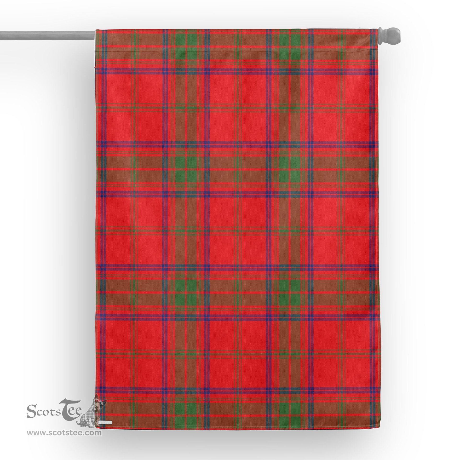 Ross Modern Tartan Garden Flag Clan Badge Tartan Flag Scottish Tartan House Flag