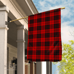 Garden Flag MacLeod Of Raasay Tartan Flag Tartan House Flag, Tartan Garden Flag, Tartan Flag, Plaid Flag, Christmas Plaid Flag