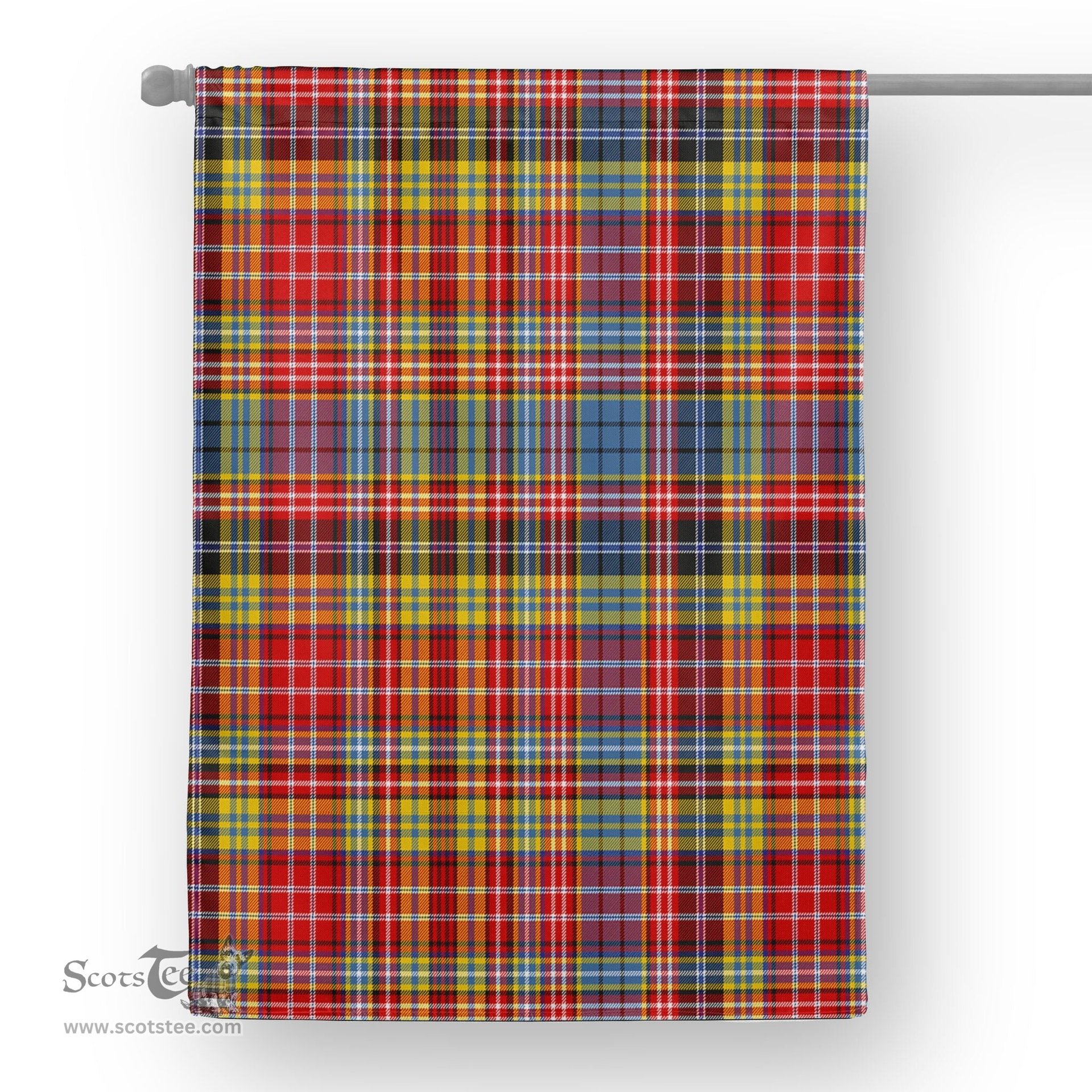 Garden Flag Drummond Of Strathallan Tartan Flag Tartan House Flag, Tartan Garden Flag, Tartan Flag, Plaid Flag, Christmas Plaid Flag