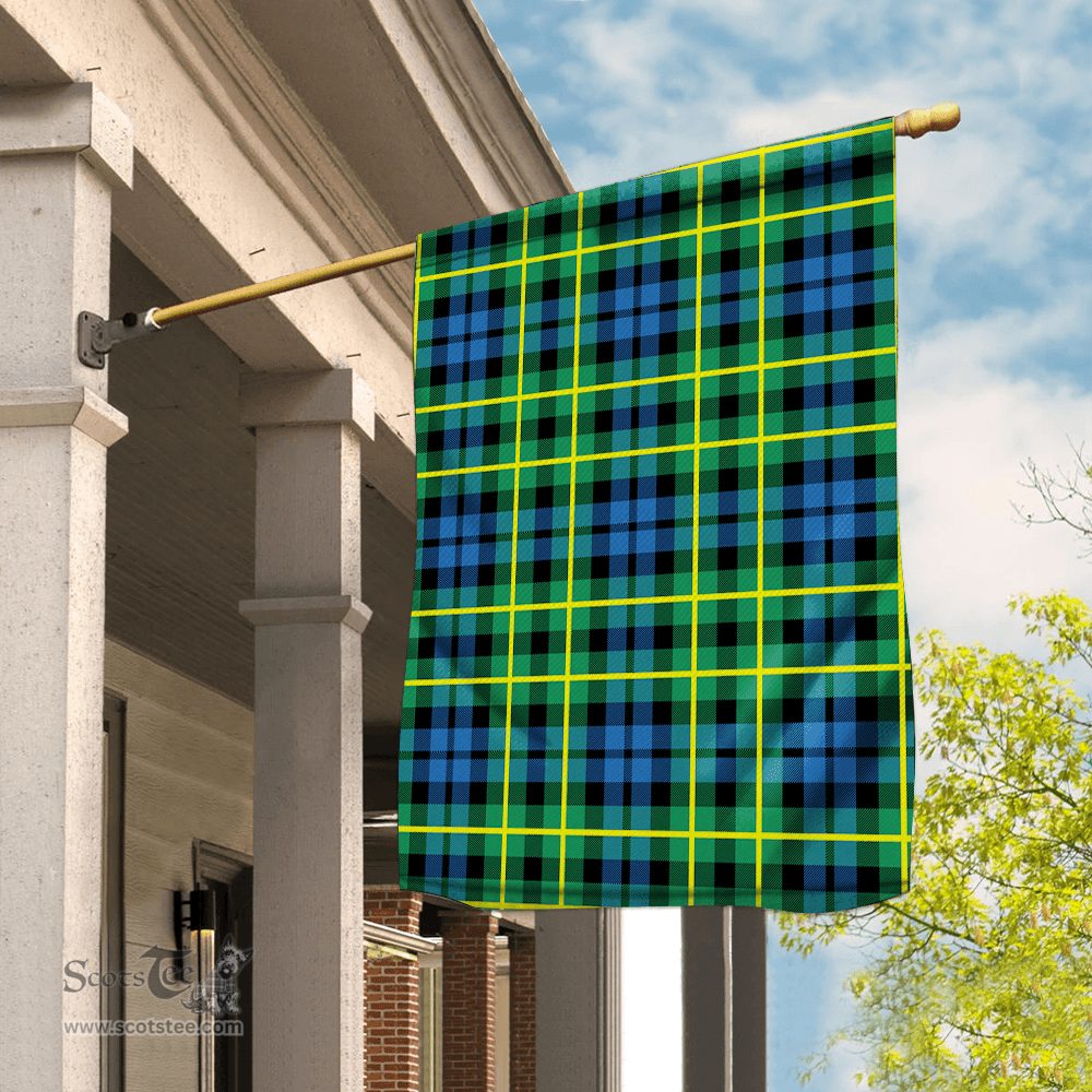 Garden Flag Campbell Of Breadalbane Ancient Tartan Flag Tartan House Flag, Tartan Garden Flag, Tartan Flag, Plaid Flag, Christmas Plaid Flag