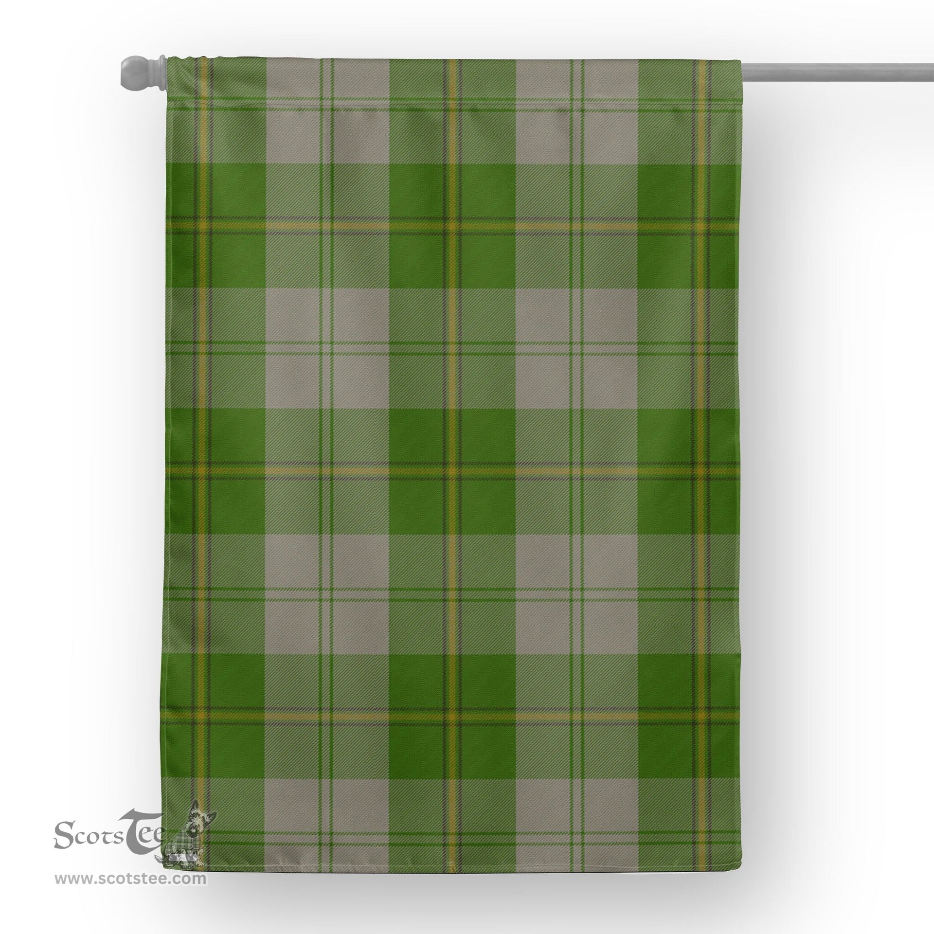 Garden Flag Cunningham Dress Green Dancers Tartan Flag Tartan House Flag, Tartan Garden Flag, Tartan Flag, Plaid Flag, Christmas Plaid Flag