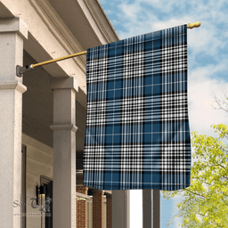 Garden Flag Napier Modern Tartan Flag Tartan House Flag, Tartan Garden Flag, Tartan Flag, Plaid Flag, Christmas Plaid Flag