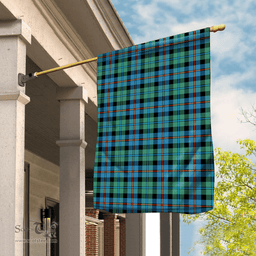 Garden Flag Campbell Of Cawdor Ancient Tartan Flag Tartan House Flag, Tartan Garden Flag, Tartan Flag, Plaid Flag, Christmas Plaid Flag