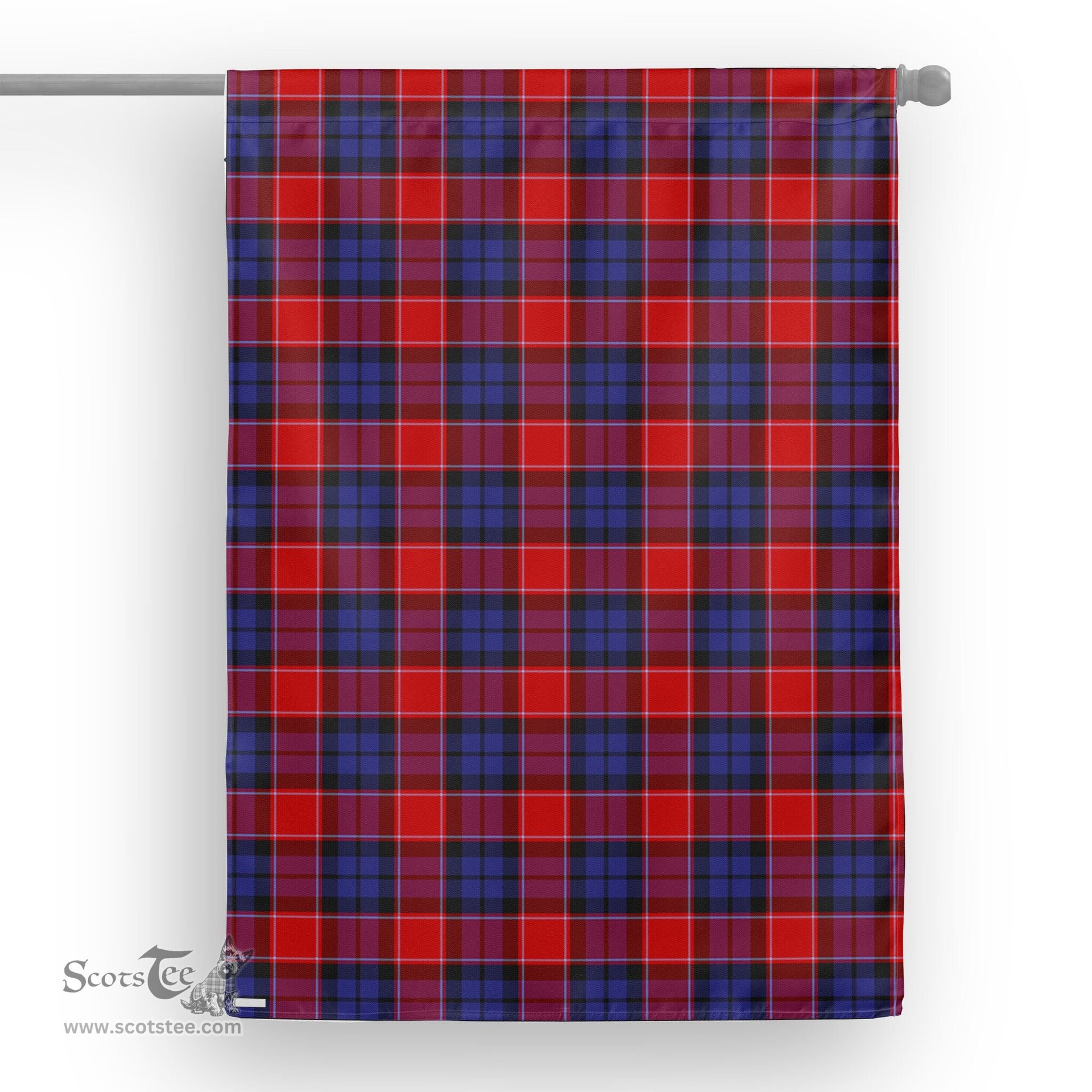Garden Flag Graham Of Menteith Red Tartan Flag Tartan House Flag, Tartan Garden Flag, Tartan Flag, Plaid Flag, Christmas Plaid Flag