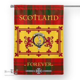 Scotstee Tartan House Flag MacQuarrie Tartan Garden Flag - The Lion Rampant Scotland, Tartan Garden Flag, Tartan House Flag, Tartan Flag, Crest Garden Flag, Garden Flag, Ireland Garden Flag, Family Crest, Custom Flag, Custom Garden Flag, Ireland Custom Flag, Clan Tartan Flags