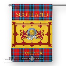 Scotstee Tartan House Flag MacTavish Clan Badge Tartan Garden Flag - The Lion Rampant Scotland, Tartan Garden Flag, Tartan House Flag, Tartan Flag, Crest Garden Flag, Garden Flag, Ireland Garden Flag, Family Crest, Custom Flag, Custom Garden Flag, Ireland Custom Flag, Clan Tartan Flags