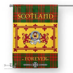 Scotstee Tartan House Flag Menzies Clan Badge Tartan Garden Flag - The Lion Rampant Scotland, Tartan Garden Flag, Tartan House Flag, Tartan Flag, Crest Garden Flag, Garden Flag, Ireland Garden Flag, Family Crest, Custom Flag, Custom Garden Flag, Ireland Custom Flag, Clan Tartan Flags