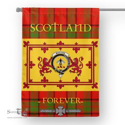 Scotstee Tartan House Flag Maxtone Tartan Garden Flag - The Lion Rampant Scotland, Tartan Garden Flag, Tartan House Flag, Tartan Flag, Crest Garden Flag, Garden Flag, Ireland Garden Flag, Family Crest, Custom Flag, Custom Garden Flag, Ireland Custom Flag, Clan Tartan Flags